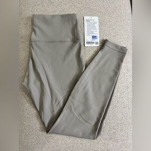 NWOT Lululemon Wunder Train HR Leggings in Riverstone 28” sz 12